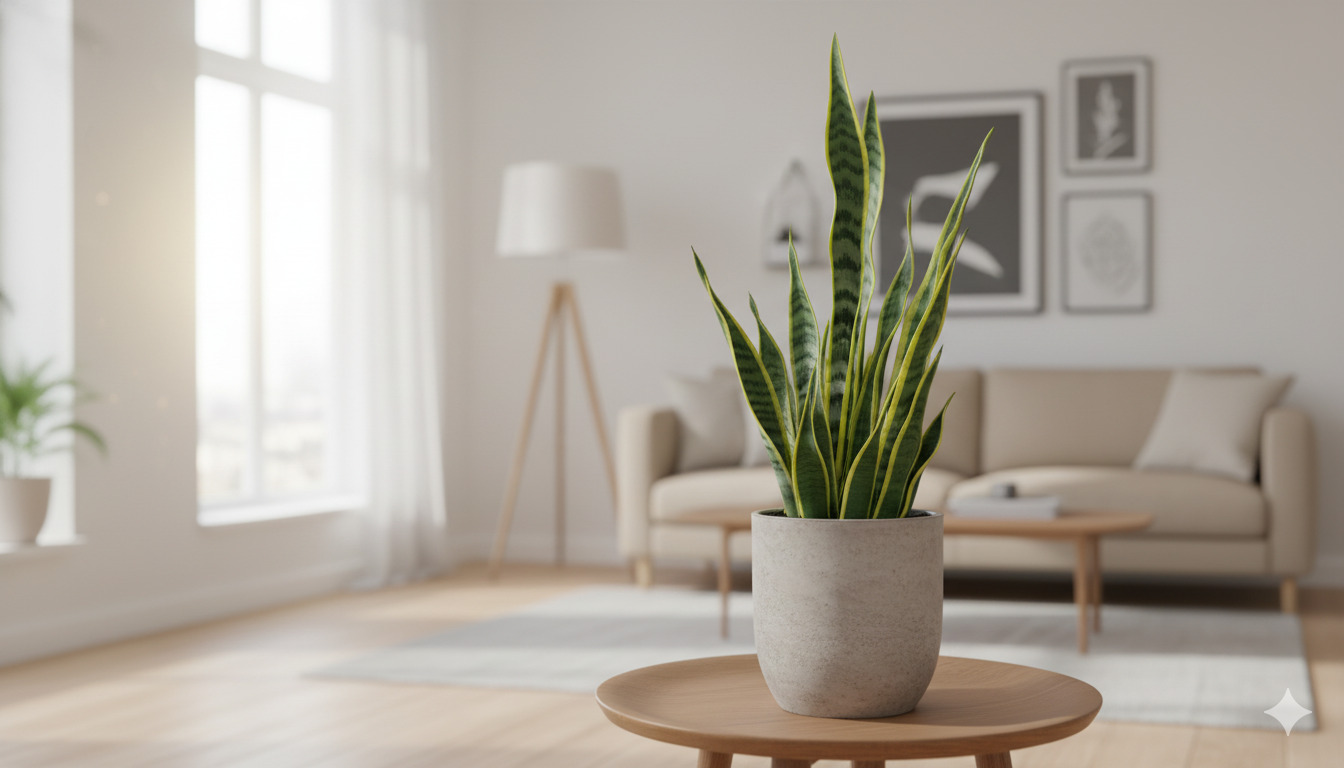 Snake Plant medium indoor plant